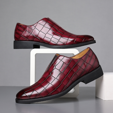 Zapatos de vestir de piel auténtica Victorino