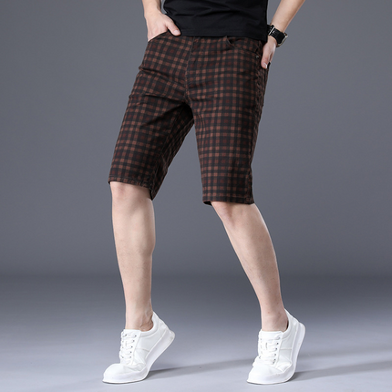 Pantalones cortos a cuadros Antonelli