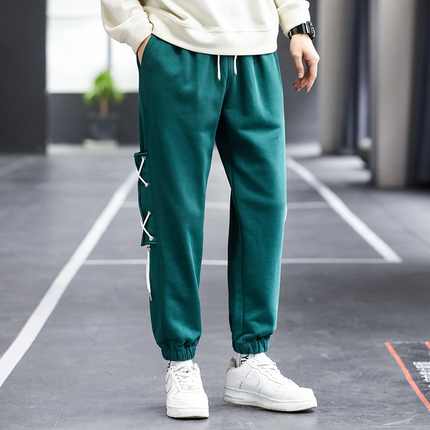 Pantalones deportivos con lazo cruzado Dylan