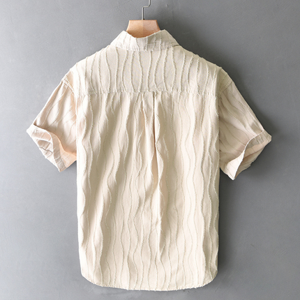 Camisa texturizada de Pierre Laurent