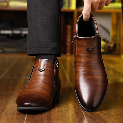 Botas de piel auténtica Ferrandi