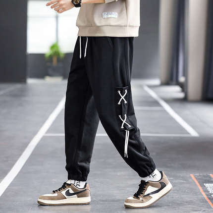 Pantalones deportivos con lazo cruzado Dylan