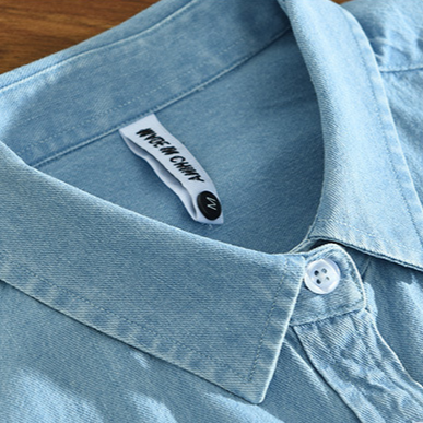 Camisa vaquera universitaria