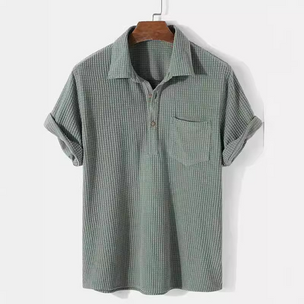 Polo Enzo de punto gofre