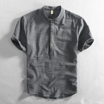 Camisa de raya diplomática de Lee Harper