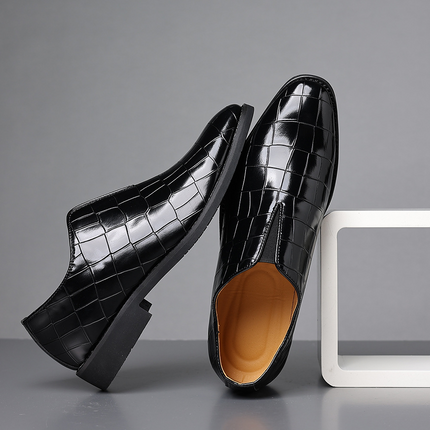 Zapatos de vestir de piel auténtica Victorino