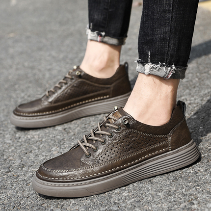 Zapatillas deportivas de piel auténtica Lucca
