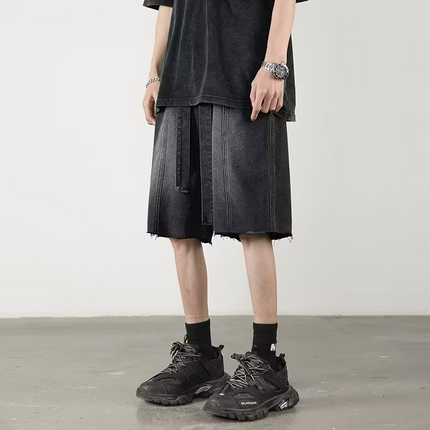 Pantalones cortos vaqueros con flecos de Sonic