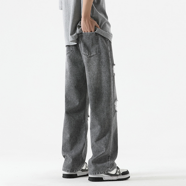 Pantalones deportivos de mezclilla desgastada Nexus