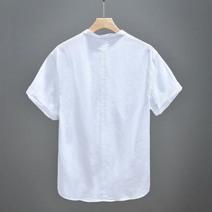 Camiseta ligera Henley de Bastien