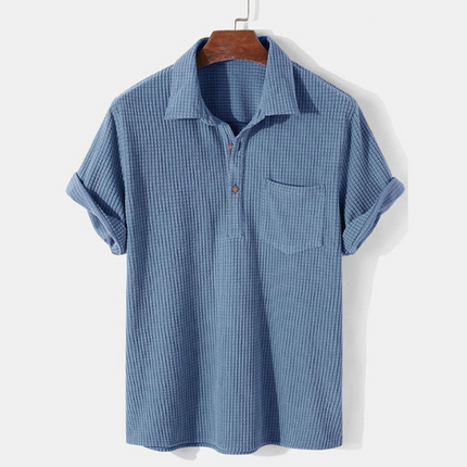Polo Enzo de punto gofre