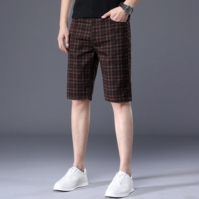 Pantalones cortos a cuadros Antonelli