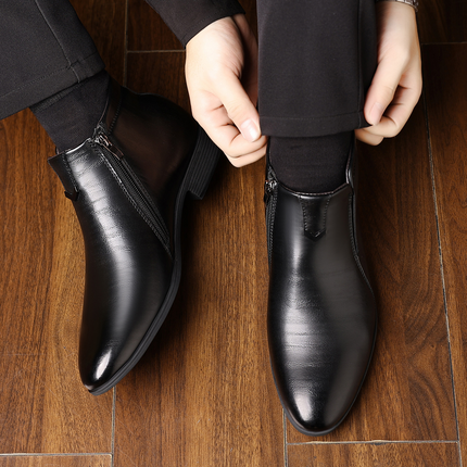 Botas de piel auténtica Ferrandi
