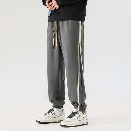 Pantalones deportivos retro de corte Happy Trooper