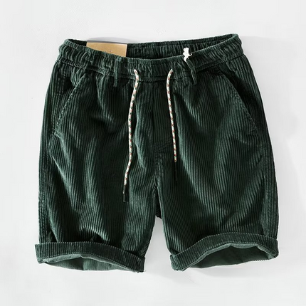 Pantalones cortos de pana relajados Luca