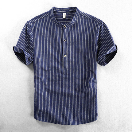 Camisa de raya diplomática de Lee Harper