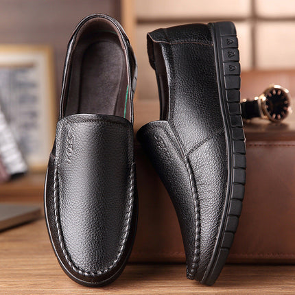 Mocasín Clásico de Cuero Ortopédico