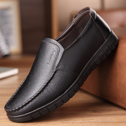 Mocasín Clásico de Cuero Ortopédico
