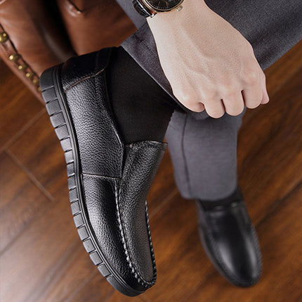Mocasín Clásico de Cuero Ortopédico