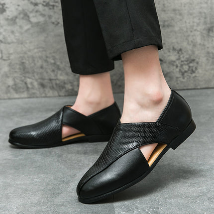 Mocasines de piel auténtica Panache