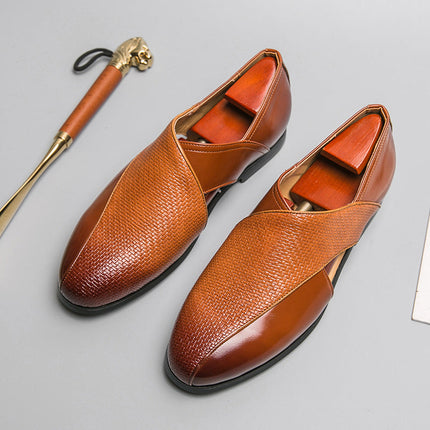 Mocasines de piel auténtica Panache