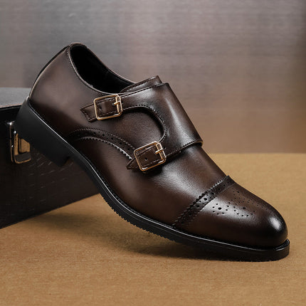 Mocasines con doble hebilla Brighton