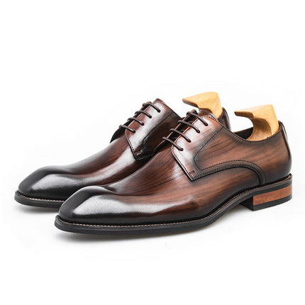 Zapatos Oxford de piel auténtica Hudson