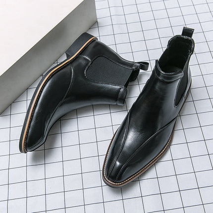 Botas Chelsea de piel auténtica de Toronto