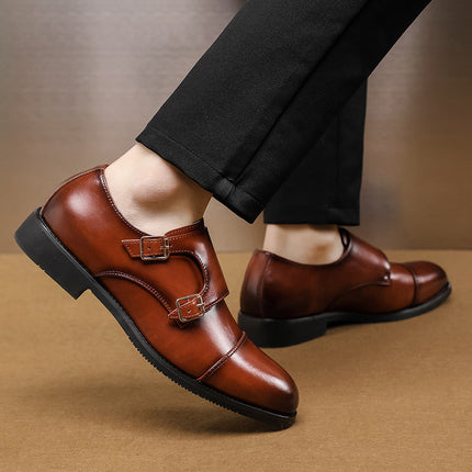 Mocasines con doble hebilla Brighton