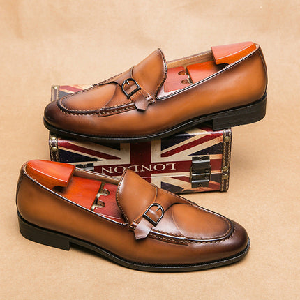 Mocasines de cuero genuino de Viena