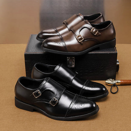 Mocasines con doble hebilla Brighton