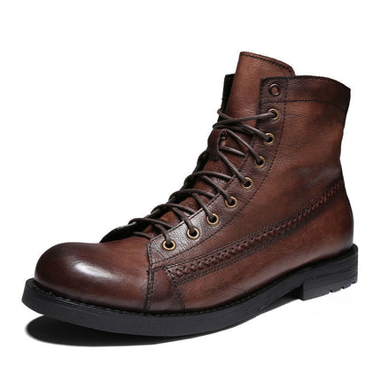 Botas de piel auténtica Torreto