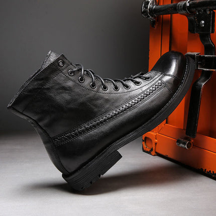 Botas de piel auténtica Torreto