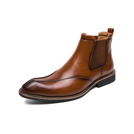 Botas Chelsea de piel auténtica de Toronto