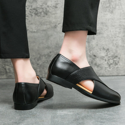 Mocasines de piel auténtica Panache