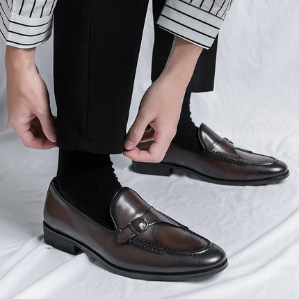 Mocasines de cuero genuino de Viena