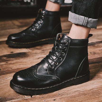 Botas brogue de cuero Apollo