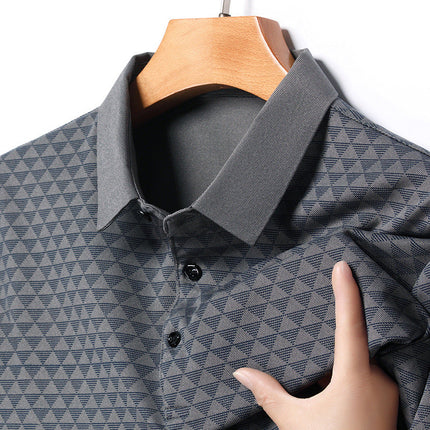 Polo de seda helada premium Ridge