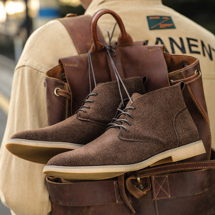 Botas chukka de ante Maverick