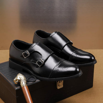 Mocasines con doble hebilla Brighton