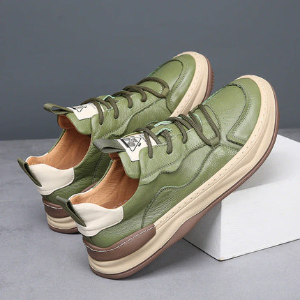 Zapatillas Luca Italiana de piel