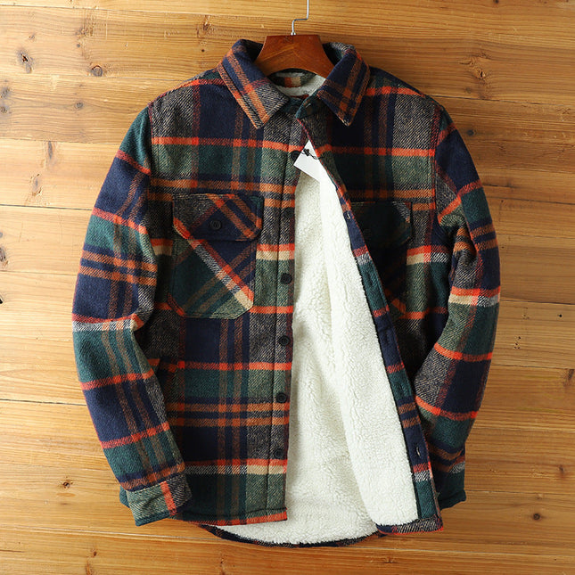Chaqueta de franela sherpa Outlander