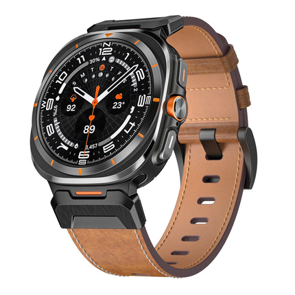 Correa de cuero para el reloj Odyssey Galaxy Ultra