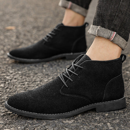 Botas chukka de ante Maverick