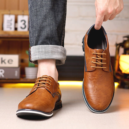Zapato de piel auténtica Bradford