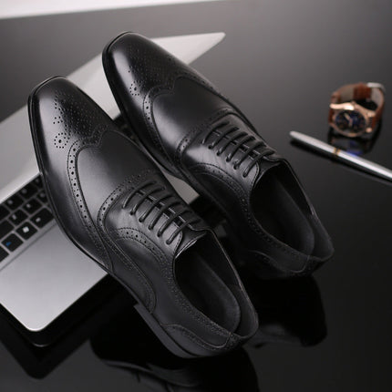 Zapatos de vestir brogue de cuero Oxford