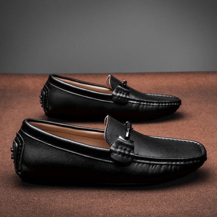 Mocasines Luciano de piel auténtica