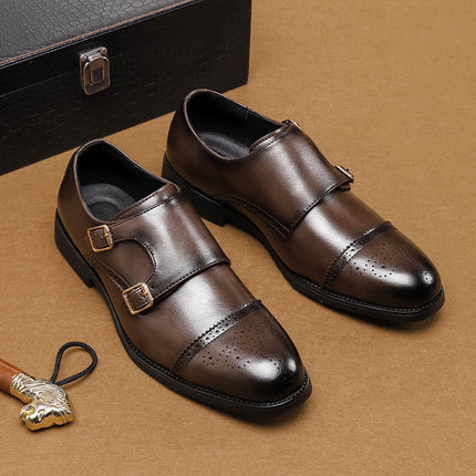 Mocasines con doble hebilla Brighton
