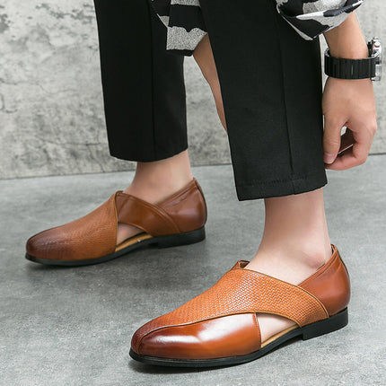 Mocasines de piel auténtica Panache
