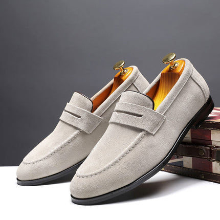 Mocasines de ante Pelle Italiana